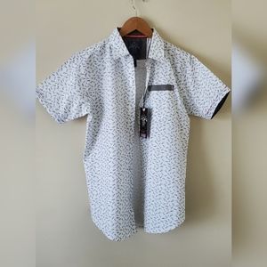 Paper Airplane Button Down Shirt